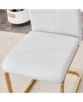 Streamdale Furniture Table and chair set.Large modern rectangular table with 0.4 inch patterned glass tabletop and large Mdf table legs.Comes with 8 c