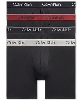 Calvin Klein Men's 3+1 Value Pack Micro Stretch Boxer Briefs