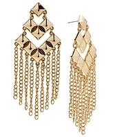 I.n.c. International Concepts Gold-Tone Shaky Chain Statement Earrings, Created for Macy's