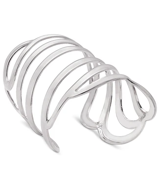 I.n.c. International Concepts Openwork Sculptural Cuff Bracelet, Created for Macy's