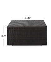 Santa Rosa Outdoor Storage Coffee Table: Style, Functionality, And Durability