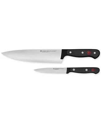 Wusthof Gourmet Black 2-Piece PrecisionEdge Chef's Set