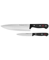 Wusthof Gourmet Black 2-Piece PrecisionEdge Chef's Set