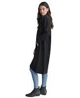 Dkny Jeans Women's Shawl-Collar Open-Front Long Cardigan