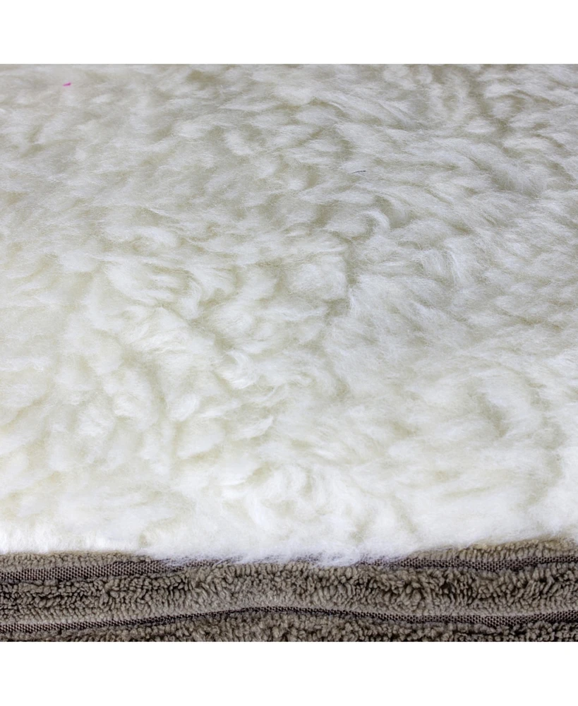 Details Cozy Pet Bed Cave, Hooded Dog Dome for Small Medium Dogs