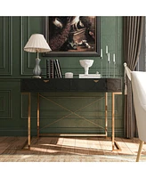 Boyel Living Functional Writing Desk with Ample Storage and Modern Design