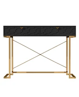 Boyel Living Functional Writing Desk with Ample Storage and Modern Design