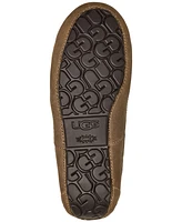 Ugg Men's Ascot Leather Plush-Lined Slipper