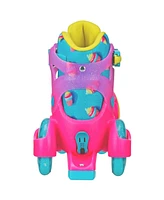 Roller Derby Fun Roll Girl's Jr Adjustable Skates (11