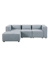 Simplie Fun Ultra-Cozy Chenille Sofa: Customizable Comfort, Sleeper Bed