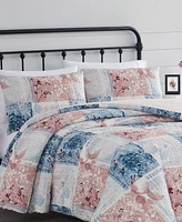 Cannon Lotte Patchwork 3-Pc. Duvet Cover Set