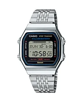 G-Shock Casio Men's and Women's Silver Tone Stainless Steel Watch, 41.6mm, ABL100WE-1AV