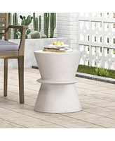 Hourglass End Table: Chic, Durable, And Assembly-Free