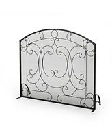 Streamdale Furniture Elegant Fireplace Screen: Protect Your Home With Style