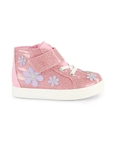 Jessica Simpson Toddler Girls Gretchen Flower High Top Sneaker