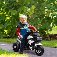 Streamdale Furniture 6V Kids Motorcycle Ride-on Toy for Toddlers and Up to 5 Years Old, High-Traction Battery-Operated Ride