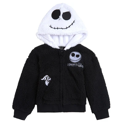 Nightmare Before Christmas Baby Boys Cosplay Hoodie Cozy Sherpa