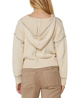 Roxy Juniors' Oasis Discovery Hooded Long-Sleeve Sweater