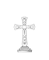 Waterford Spirituality Standing Cross 8"