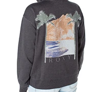 Roxy Juniors' Mountain Sweet Rhythm Graphic-Print Hoodie