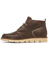 Timberland Men's Westmore Leather Lace-Up Casual Moc Toe Boots from Finish Line