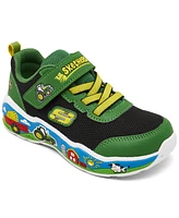 Skechers Toddler Boys John Deere: Play Scene - Barn-Squad Buddies Fastening Strap Casual Sneakers from Finish Line