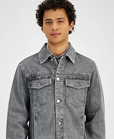 Michael Kors Men's Regular-Fit Denim Shirt Jacket