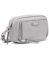 Calvin Klein Zulle Top Zipper Camera Bag with Signature Hang Off