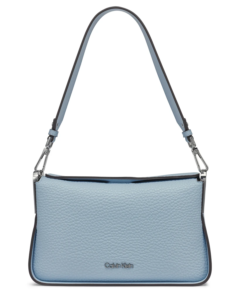 Calvin Klein Fay Demi Shoulder with Magnetic Top Closure