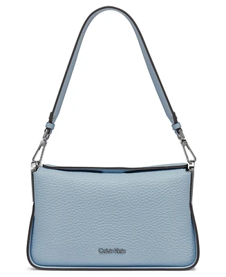 Calvin Klein Fay Demi Shoulder with Magnetic Top Closure