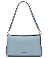 Calvin Klein Fay Demi Shoulder with Magnetic Top Closure