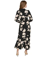 Tommy Hilfiger Women's Floral-Print Midi Dress