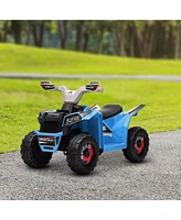 Streamdale Furniture Kids Atv Quad Car, 6V Four-Wheeler for Kids with Forward Backward Function