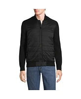 Lands' End Men's Insulated Sweater Jacket