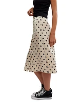 Free People Women's Analise Printed Button-Front Midi Skirt