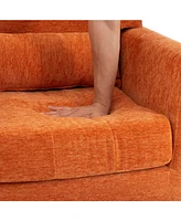 Slickblue Modern Chenille Arm Chairs for Living Room Stylish and Comfortable Seating