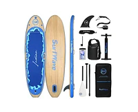 Simplie Fun Inflatable Stand Up Paddle Board 11'x34" x6" With Accessories