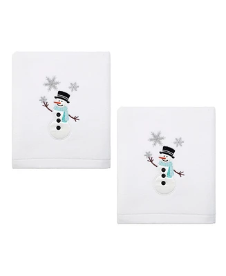 Avanti Snowman Hand Towel Set, 28" x 16"