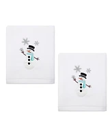 Avanti Snowman Hand Towel Set, 28" x 16"