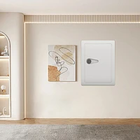 Digital Wall Hidden Safe Flat, Electronic, Steel, Keypad, Home or Business Heavy Duty Wall Mount Safe for Protect Money, Jewelry, Passports Storage