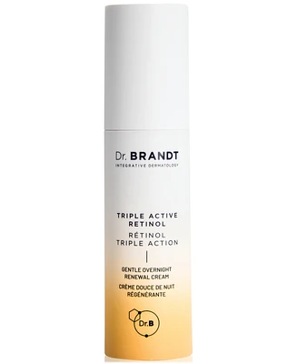 Dr. Brandt Triple Active Retinol Gentle Overnight Renewal Cream, 1 oz.