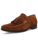 Steve Madden Men's Galileo Tassel Suede Dress Loafer