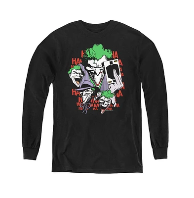 Dc Comics Boys Youth Four Of A Kind Long Sleeve Sweatshirts