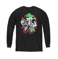 Dc Comics Boys Youth Four Of A Kind Long Sleeve Sweatshirts