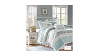 Streamdale Furniture 9 Piece Cotton Percale Duvet Cover Set