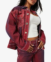 True Religion Women's Boyfriend Trucker Jacket