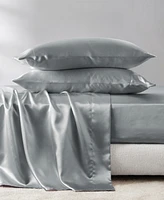 Madison Park Essentials Satin 4-Pc. Sheet Set, Twin