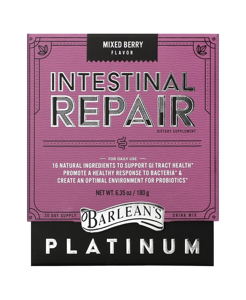 Barlean's Platinum Intestinal Repair Mixed Berry