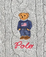 Polo Ralph Lauren Men's Cable-Knit Bear Scarf