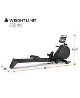 ProForm 550R Rower with Large Lcd Display, Built-In Tablet Holder and SpaceSaver Design